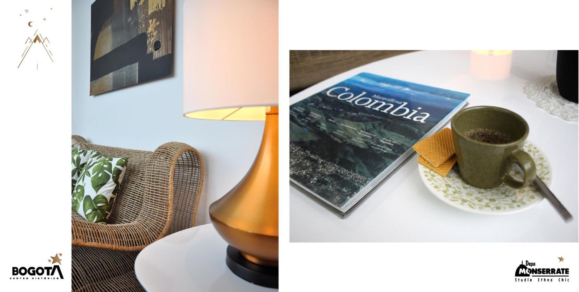 Depa Monserrate - Charming Historic Nest With Breathtaking Mountain Views - Apartaestudio Bogotá Esterno foto